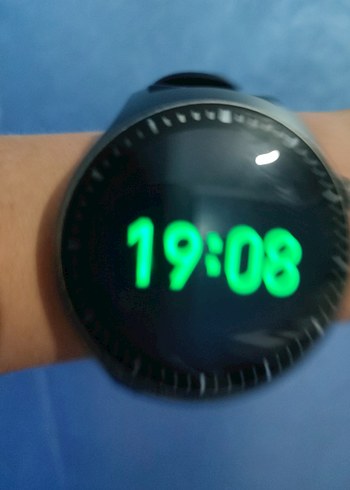 Siyah Dijital Akıllı Saat - Görsel 3