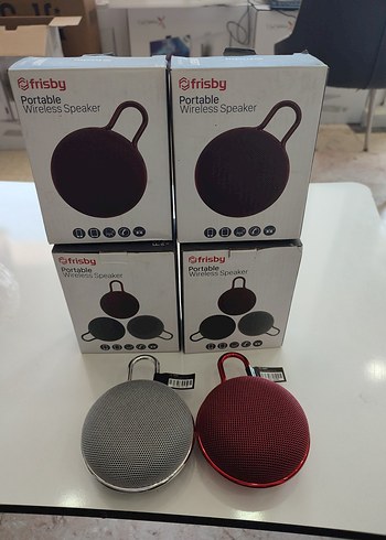 Frisby Taşınabilir Kablosuz Hoparlör Gri