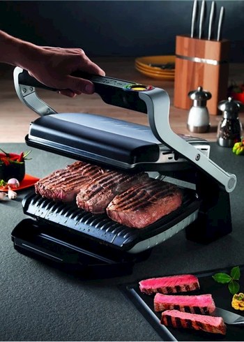 Tefal OptiGrill Siyah Elektrikli Izgara + tost makinesi - Görsel 5