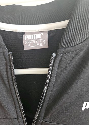 Puma Siyah Fermuarlı Spor Ceket - Görsel 2
