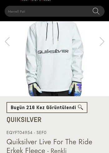 Quiksilver Erkek Kayak/Snowboard Ceketi - Görsel 3