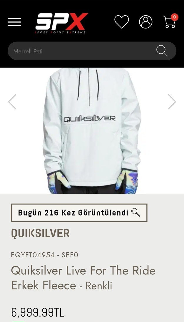 Quiksilver Erkek Kayak/Snowboard Ceketi - Görsel 3
