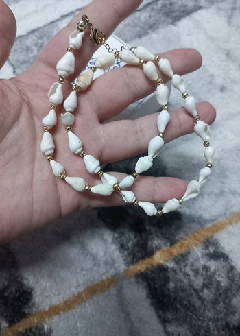 Beden beyaz Renk Beyaz Deniz Kabuğu Bohem Mini Kolye