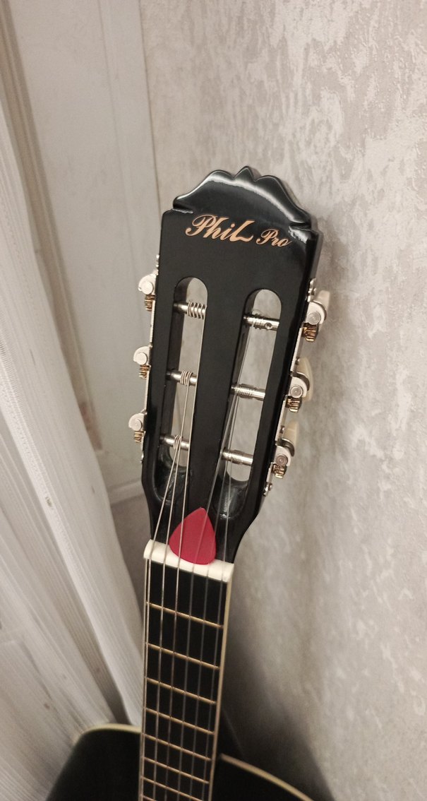 Siyah Klasik Gitar - Görsel 3