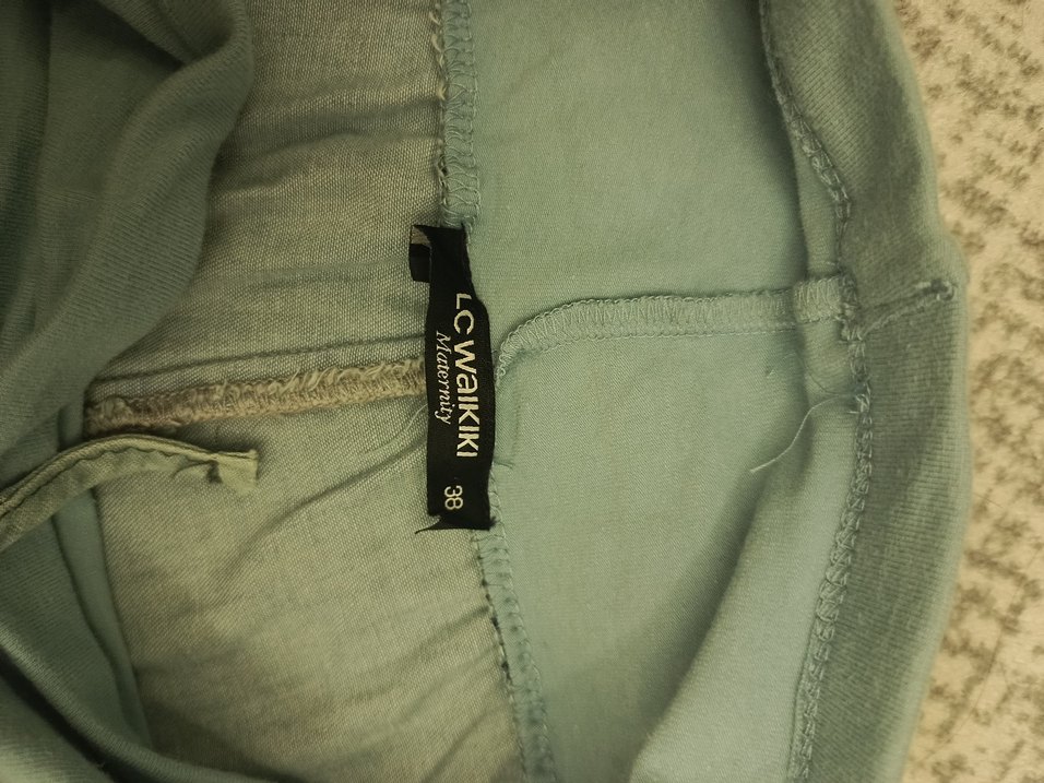 Hamileler için Rahat Denim Pantolon - Görsel 3