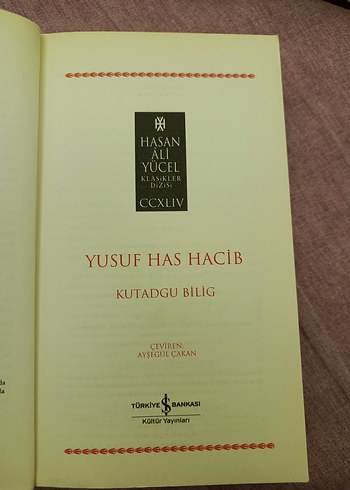 Kutadgu Bilig - Yusuf Has Hacib - Görsel 5