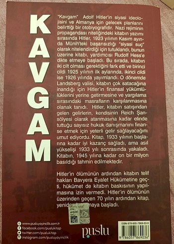 Adolf Hitler - Kavgam Kitabı - Görsel 2