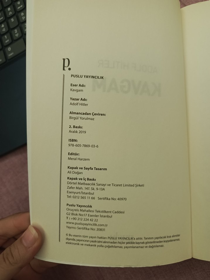 Adolf Hitler - Kavgam Kitabı - Görsel 5