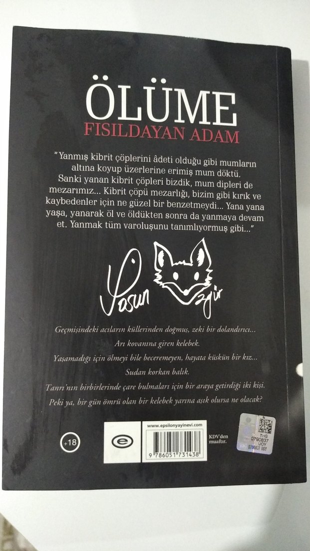 Ölümle Fısıldayan Adam - Büşra Yılmaz - Görsel 2
