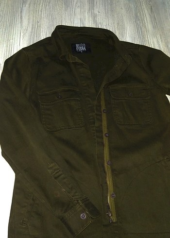 koyu yeşil tonunda ceket - Görsel 2