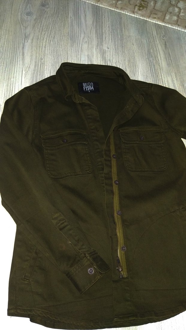 koyu yeşil tonunda ceket - Görsel 2