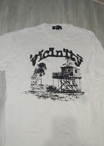 kısa kollu geniş vintage andıran thishirt - Görsel 2