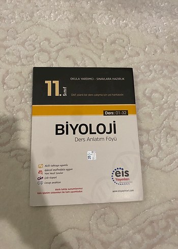 11. Sınıf EİS Yayınları Biyoloji Ders Anlatım Föyü