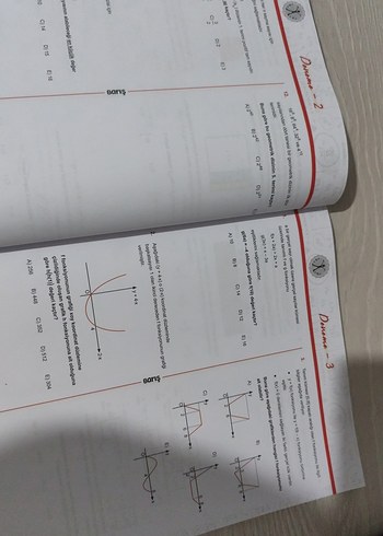  Beden Barış yayınları AYT Matematik Konu Denemeleri Kitabı