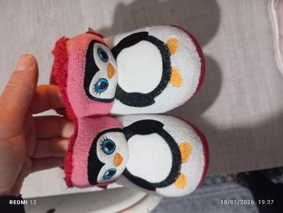 Kız Bebek İlk Adım Ayakkabısı Pembe Ve - Görsel 2