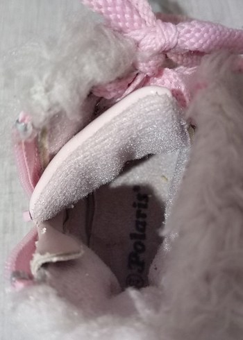 Kız Çocuk Pembe Minnie Baskılı Cırtlı Spor Ayakkabı - Görsel 2