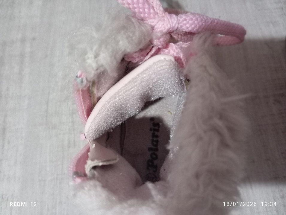 Kız Çocuk Pembe Minnie Baskılı Cırtlı Spor Ayakkabı - Görsel 2