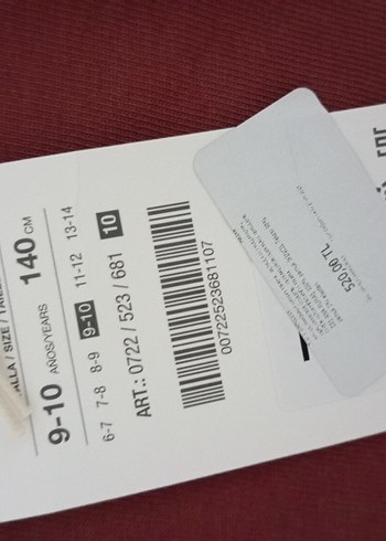 Bordo Baskılı Erkek Uzun Kollu Tişört - Görsel 3