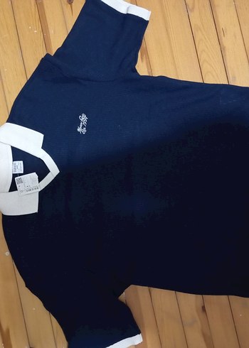 Lacivert Erkek Uzun Kollu Polo Yaka Tişört - Görsel 7