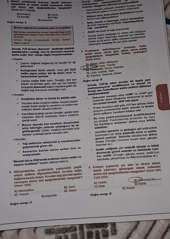  Beden Renk Klinisyen Tüm TUS Soruları Biyokimya