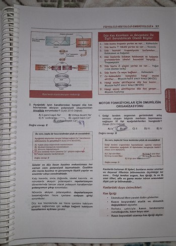  TUS Fizyoloji Histoloji Embriyoloji Kitabı