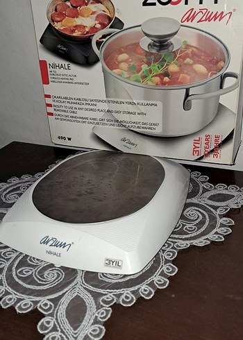 Arzum Arzum Zoom Nihale 490W Gri Isıtıcı