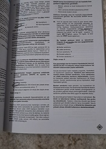  Beden Dahiliye Soruları 1. Cilt - 18. Baskı
