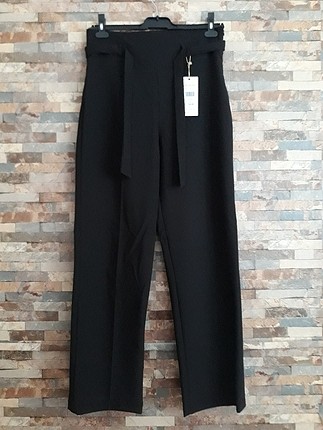 siyah kumaş pantalon