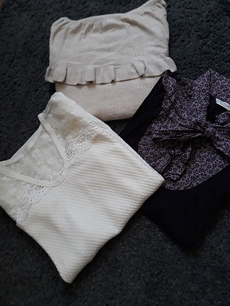 3lü triko set ve iki adet pijama takimi