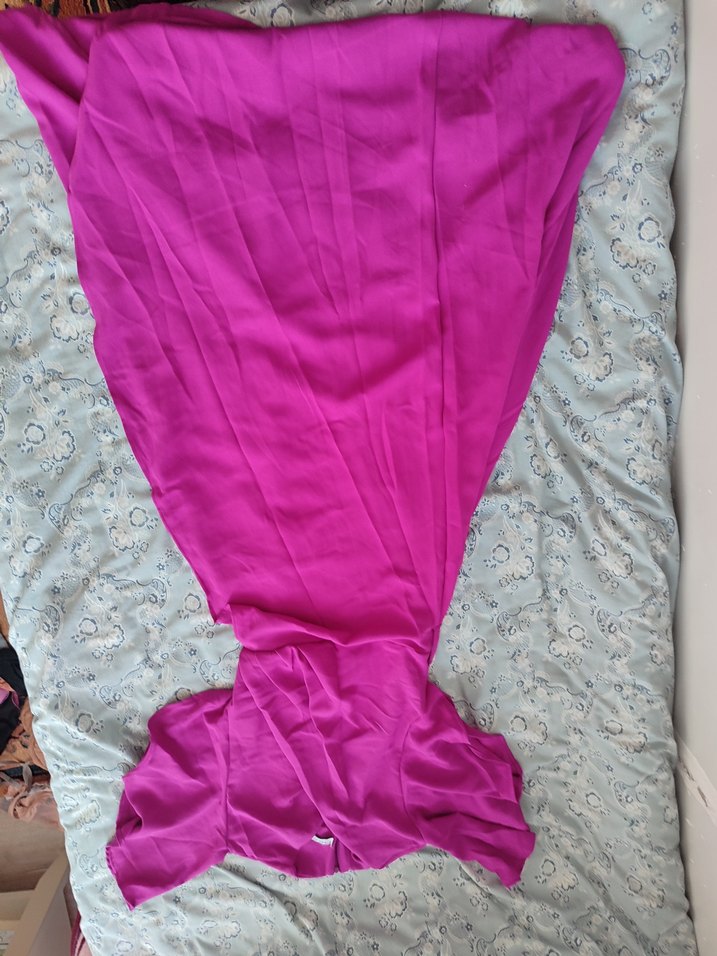 hiç kullanılmamış Pembe Uzun Kadın Bornoz Bohem Stil - Görsel 2