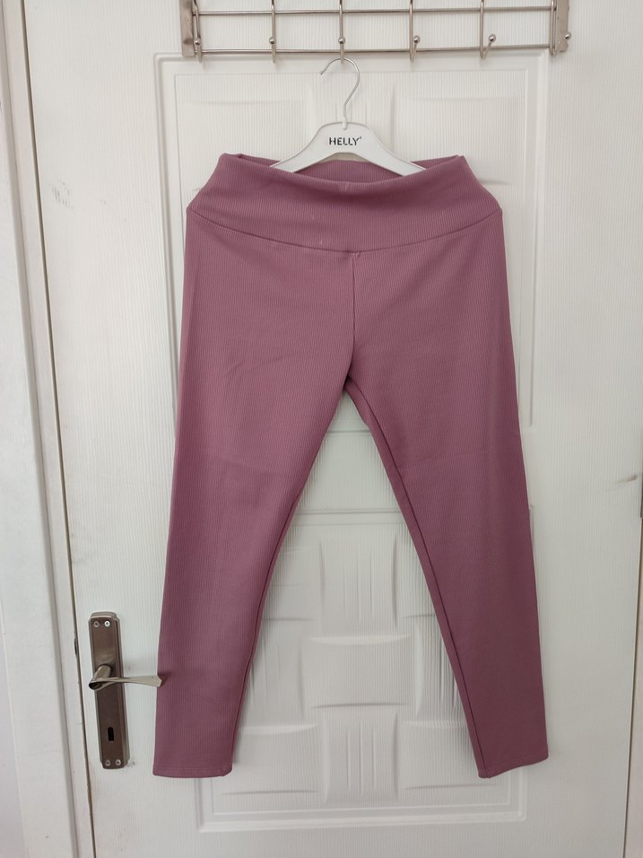 hiç kullanılmamış lila tayt - Görsel 4