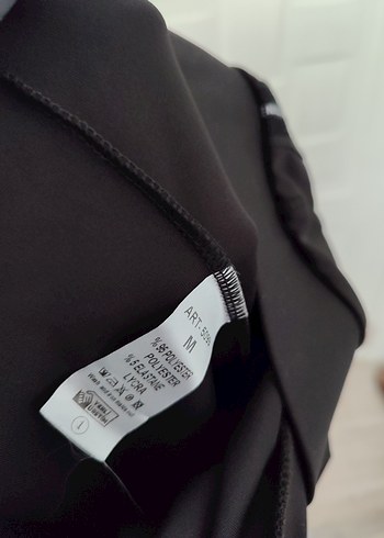 hiç kullanılmamış Siyah transparan Spor Tayt - Görsel 6