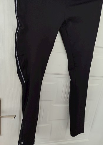 hiç kullanılmamış Siyah transparan Spor Tayt - Görsel 3
