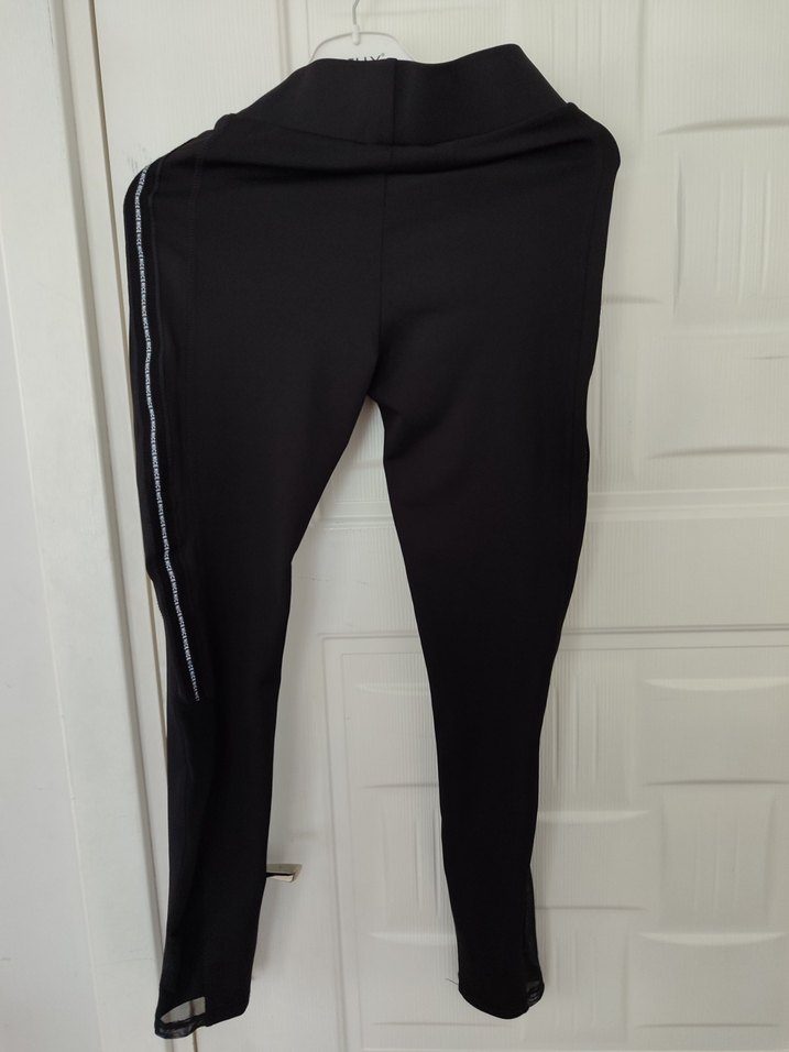 hiç kullanılmamış Siyah transparan Spor Tayt - Görsel 2
