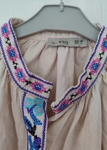 l beden keten gömlek - Görsel 4