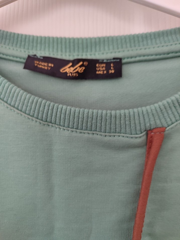 Düğmeli Yeşil Midi Sweatshirt - Görsel 2