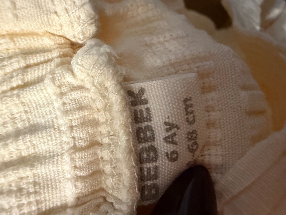 Ekru Fırfırlı Bebek Kız Tulum - Görsel 2