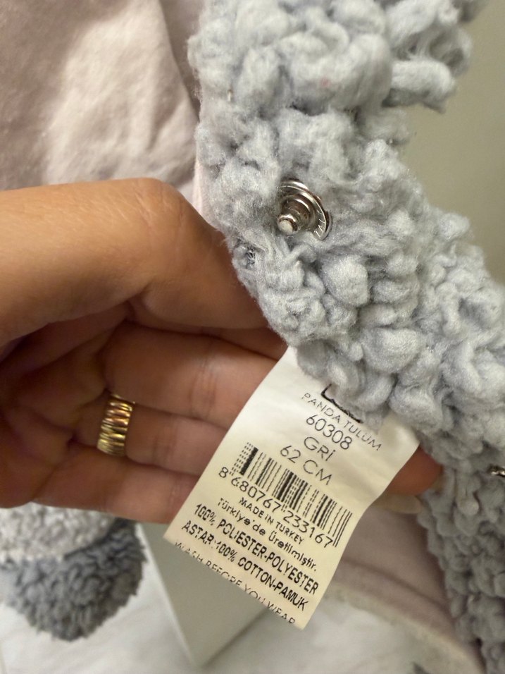 Peluş Bebek Tulumu - Görsel 4