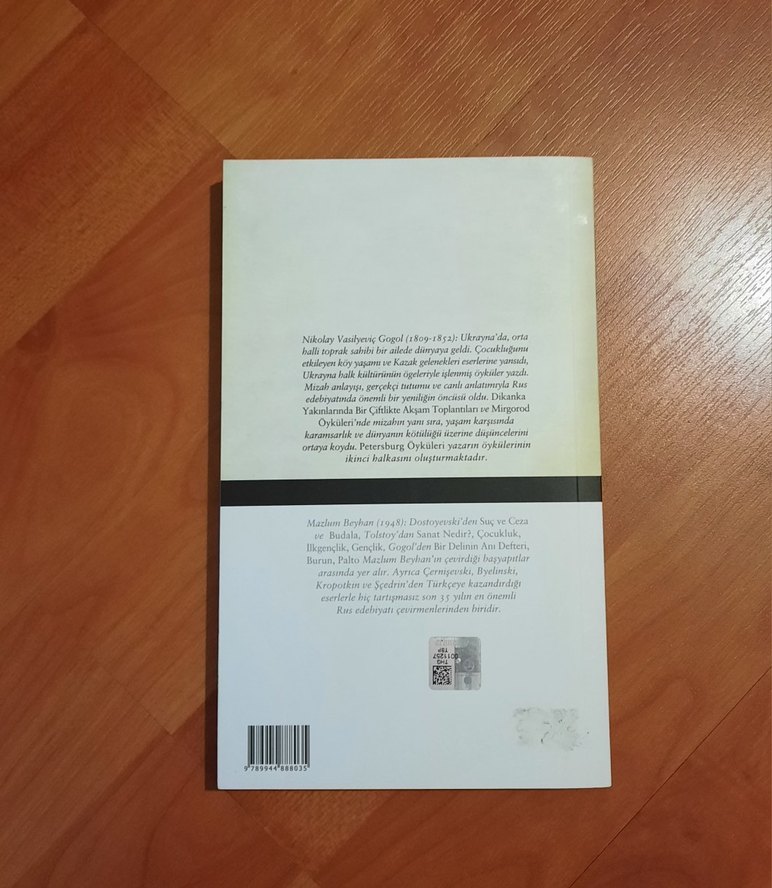 Bir Delinin Anı Defteri ve Diğer Hikayeler - Gogol - Görsel 3