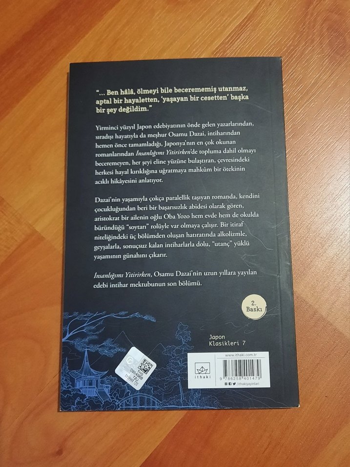 İnsanlığımı Yitirirken - Osamu Dazai - Görsel 2