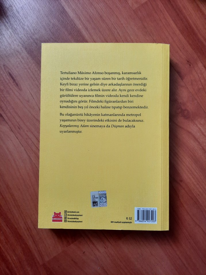 Kopyalanmış Adam - José Saramago - Görsel 2