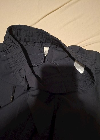 lacivert Rahat Kesim Kadın Kumaş Pantolon - Görsel 5