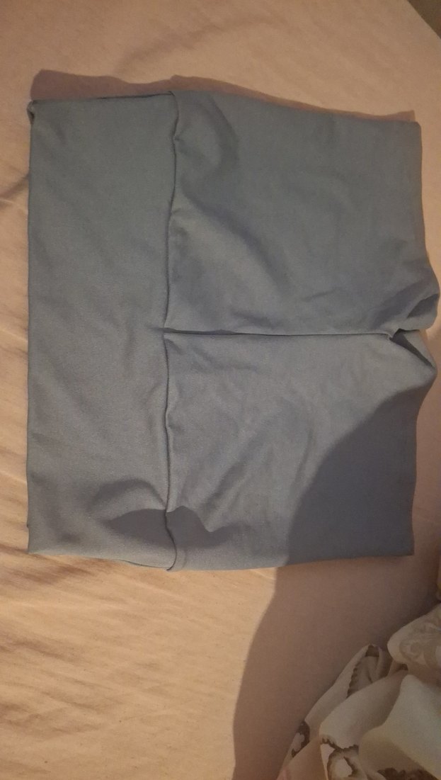 Gri hafif toparlayıcı şort - Görsel 4