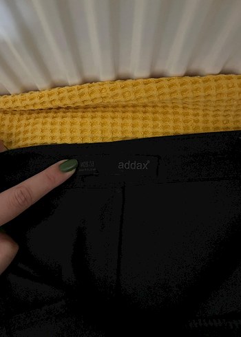 Addax Kadın Siyah Regular Fit Kumaş Pantolon
