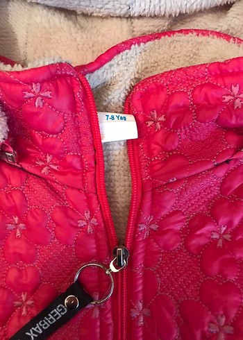 Kapüşonlu Pembe Çocuk Mont - Görsel 2