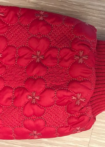 Kapüşonlu Pembe Çocuk Mont - Görsel 4