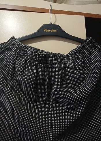 xl Beden Gri Kadın Denim Salaş Pantolon