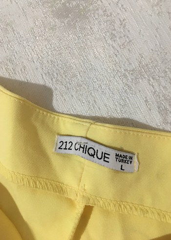 l Beden sarı Renk Sarı crop bluz