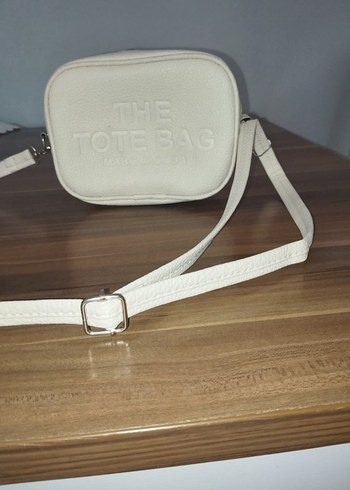 Krem   Deri Kadın Omuz Çantası - Görsel 3