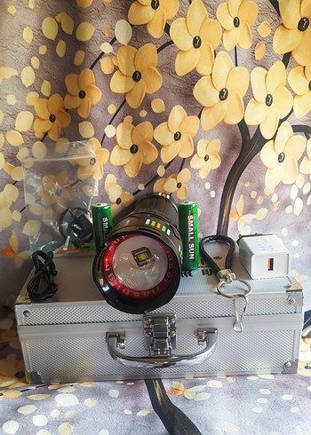 Çok Renkli Taşınabilir LED El Feneri Seti - Görsel 5